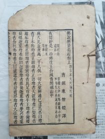 佛说无量寿经卷上下一本全