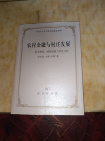 农村金融与村庄发展：基本理论、国际经验与实证分析