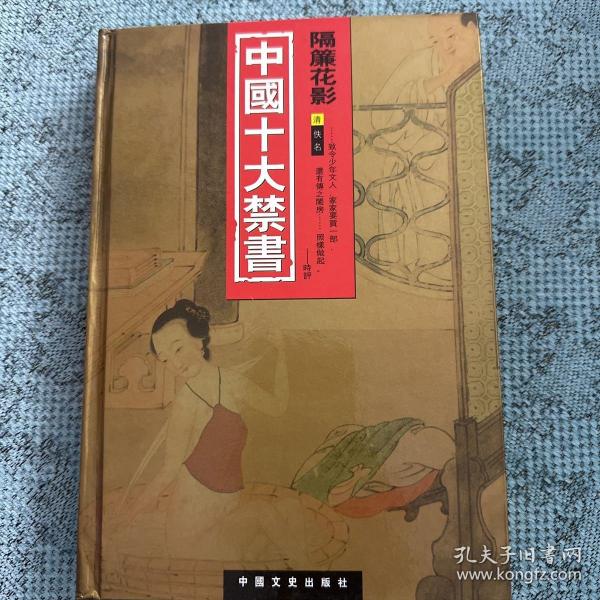 中国十大禁书：《剪燈新话》《醋葫芦》《品花宝鉴》《隔簾花影》《国色天香》《飞花艳想》《空空幻》《玉楼春》《红楼春梦》 《九尾龟》