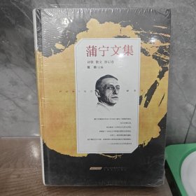 蒲宁文集（诗歌 散文 游记卷）