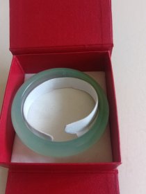 菜百首饰冰种翡翠手镯