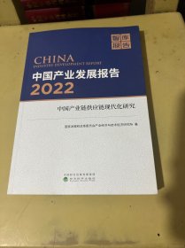 中国产业发展报告·2022--中国产业链供应链现代化研究