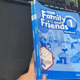 American Family and Friends 1 and Student book+Workbook【2册合售】