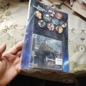 周杰伦跨时代cd+徽章9枚 未开封