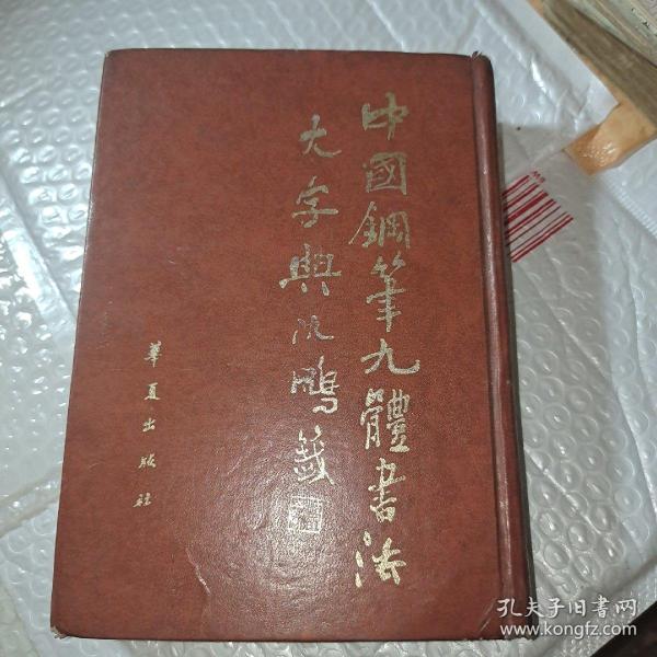 中国钢笔九体书法大字典