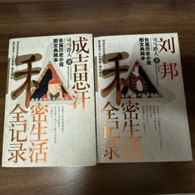 中国帝王秘密生涯-《成吉思汗、刘邦全记录私密生活》 （长篇历史小说图文典藏本，一版一印）