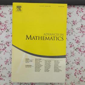 advances in mathematics 2018 volume 325 【有破损 见图】