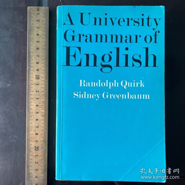 A University Grammar of English concise comprehensive student  英文原版