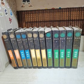 中国四大古典小说 四大名著 绘画本《红楼梦》《三国演义》《水浒传》《西游记》 精装 全12册 一版一印