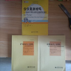 幼儿游戏与思维三本《仅仅是游戏吗》《扩展幼儿的思维》《读懂幼儿的思维》