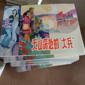 天山深处的大兵 连环画。