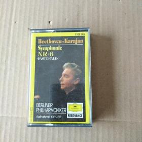 磁带：Beethoven · Karajan Symphonie Nr.9 Berliner Philharmoniker（歌名如图）