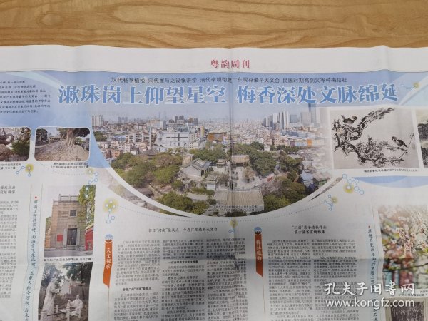 广州日报粤韵周刊 漱珠岗上仰望星空梅香深处文脉绵延 （一张）