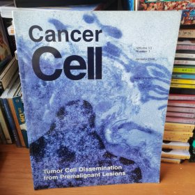 CANCER CELL癌细胞：癌前病变的肿瘤细胞播散