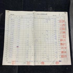 59年，浙江省文管会，25位名家盖章，顾钧，沙孟海，陈训慈，朱伯谦等，，，，，