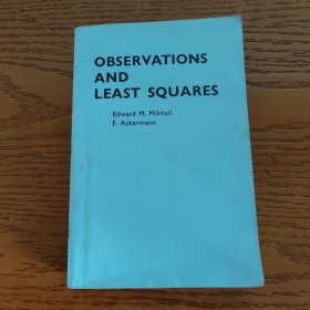 OBSERVATIONS AND LEAST SQUARES 观测和最小二乘法 英文版