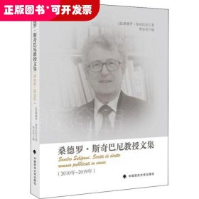 桑德罗·斯奇巴尼教授文集（2010年2019年）