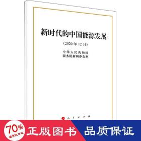 新时代的中国能源发展 政治理论 中华共和国院新闻办公室