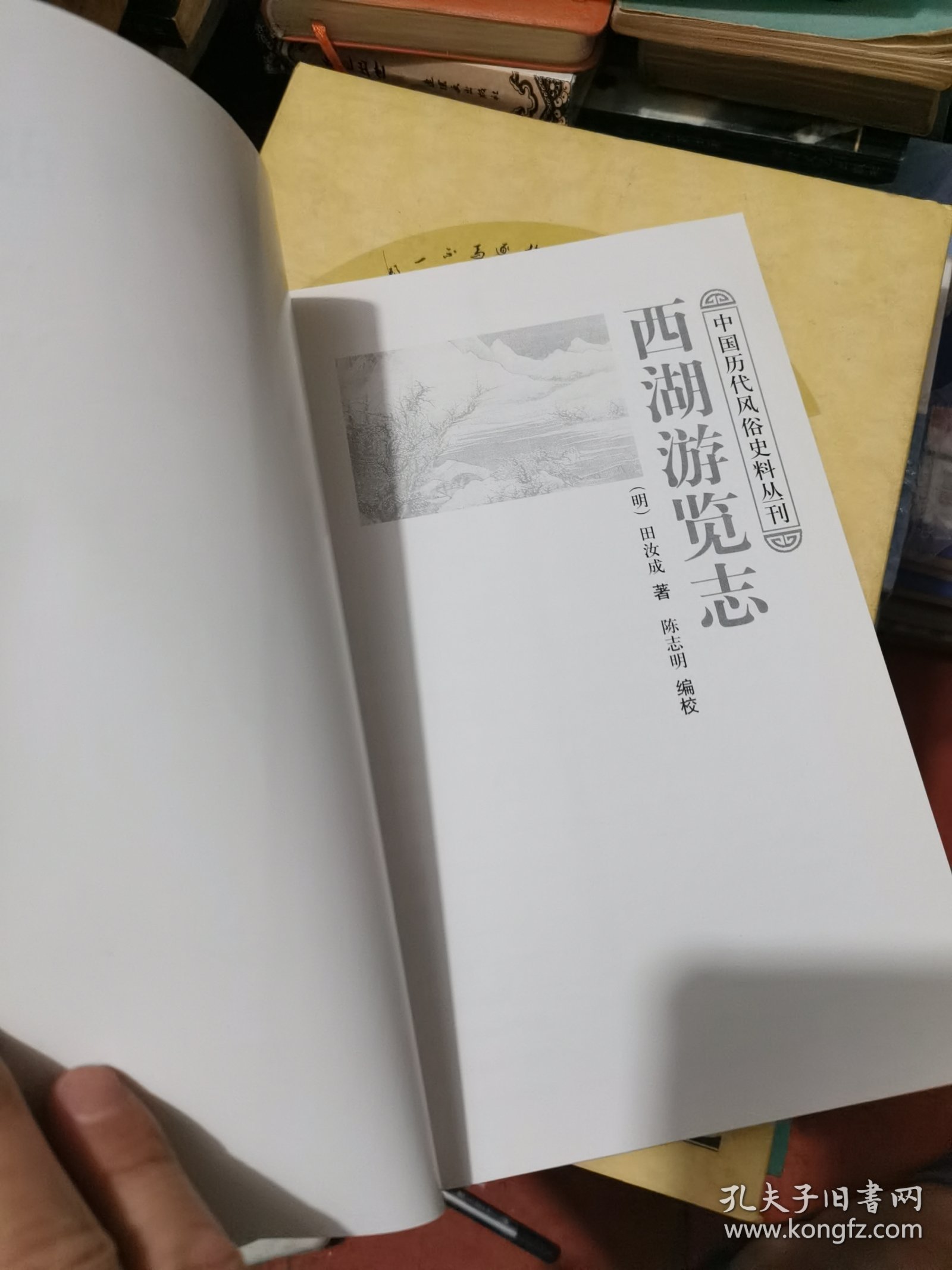 西湖游览志