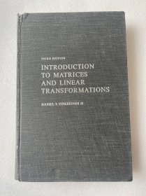 现货 英文版  Introduction to Matrices and Linear Transformations   矩阵和线性变换
