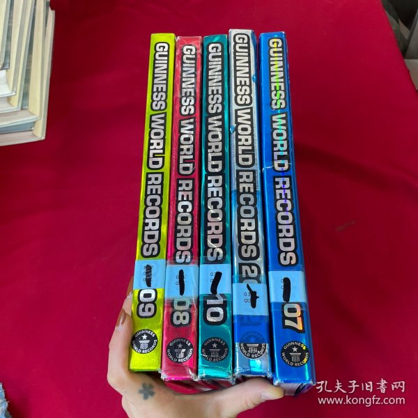 Guinness World Records 2007.2008.2009.2010.2011.2012年（六本合售）