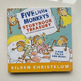 Five Little Monkeys Storybook Treasury  五只小猴子 英文原版