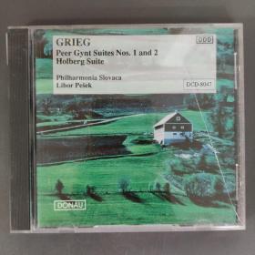 309光盘CD:GRIEG      一张光盘盒装