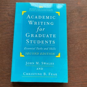 Academic Writing for Graduate Students, Second Edition：Essential Tasks and Skills