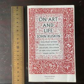 On art and life John ruskin英文原版