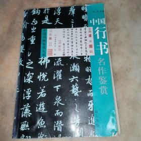 中国行书名作鉴赏 中国书画鉴赏大系