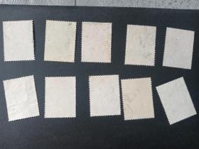 纪82，朝鲜解放十五周年，五套十枚，信销好品，具体看图，老纪特邮票