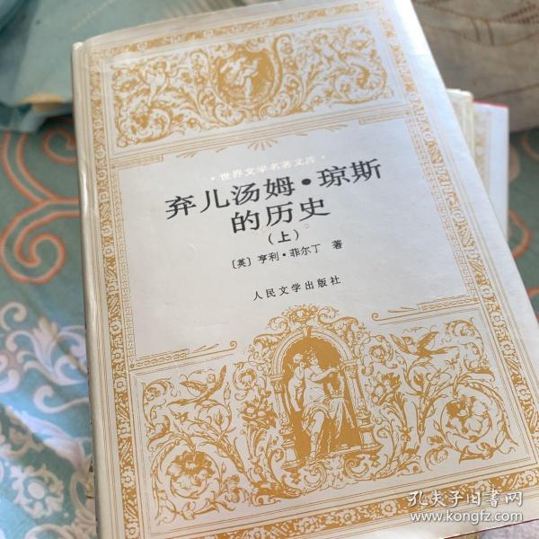 弃儿汤姆·琼斯的历史（上下）世界文学名著文库 精装