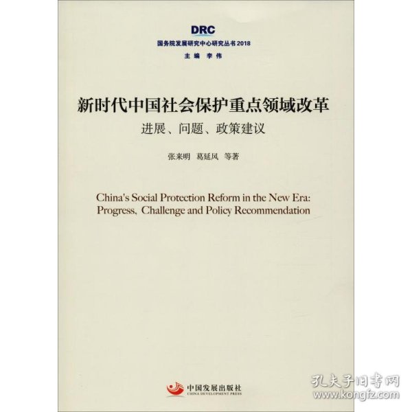 新时代中国社会保护重点领域改革：进展、问题、政策建议（国务院发展研究中心研究丛书2018）