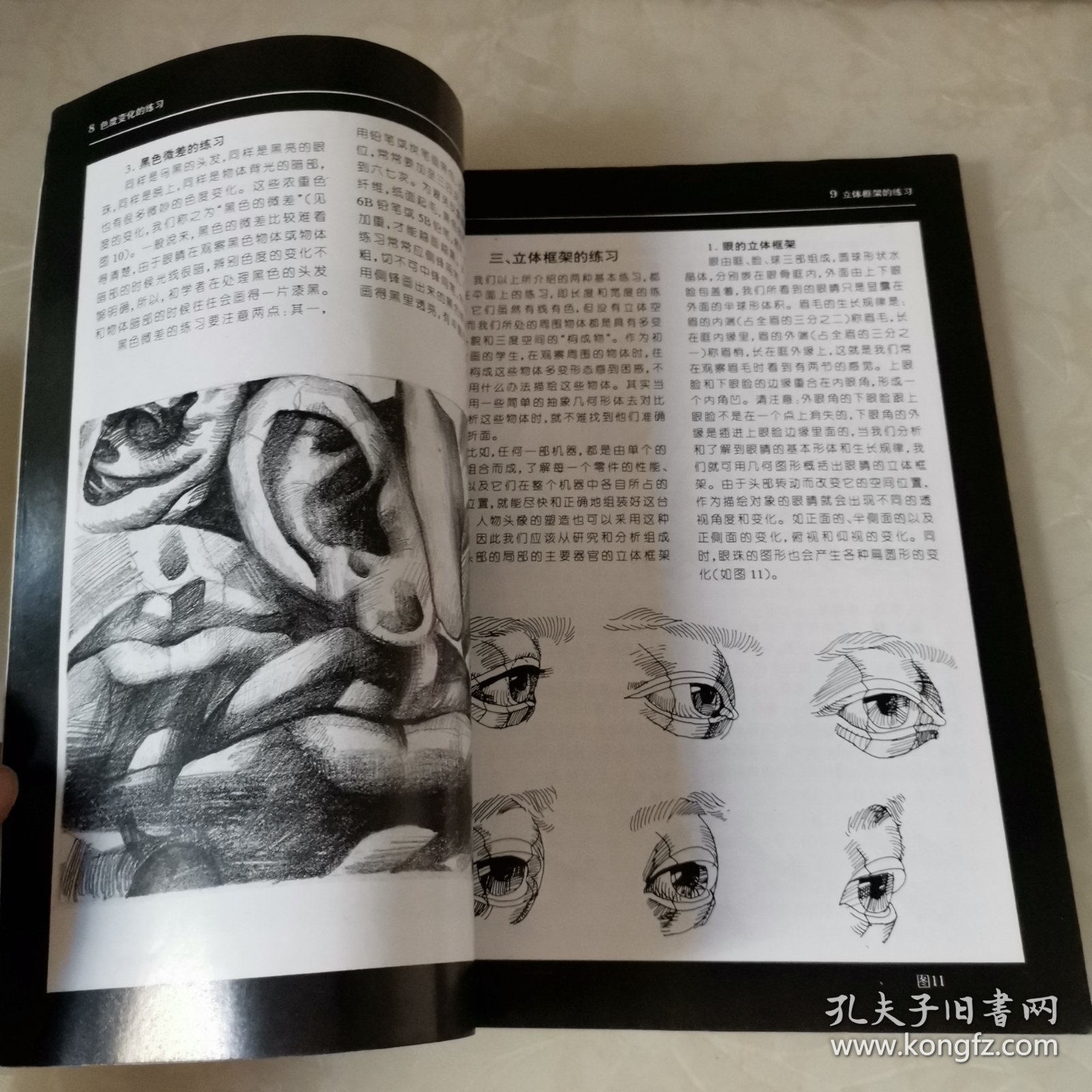 素描人像步骤美术技法丛书