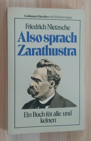 德文书 Also sprach Zarathustra. Ein Buch für alle und keinen von Peter Pütz (Herausgeber), Friedrich Nietzsche (Autor)