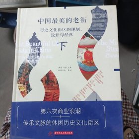 中国最美的老街：历史文化街区的规划、设计与经营（下册）