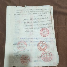 1967年建湖县恒济人民公社恒庆大队证明月（有50位贫下中农签名盖章）