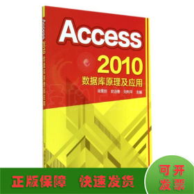 ACCESS2010数据库原理及应用/段雪丽