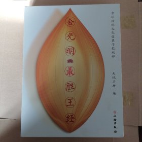 中华传统文化临摹字帖精粹 金光明最胜王经 盒装1-4全四册【312】