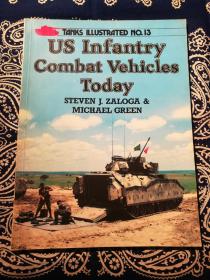 【绝版稀见书】《US Infantry Combat Vehicles Today》
《1980年代初期的美国步兵战车》
(坦克图解丛书第十三册，平装英文原版)