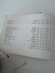 1989年 年画年历挂历缩样