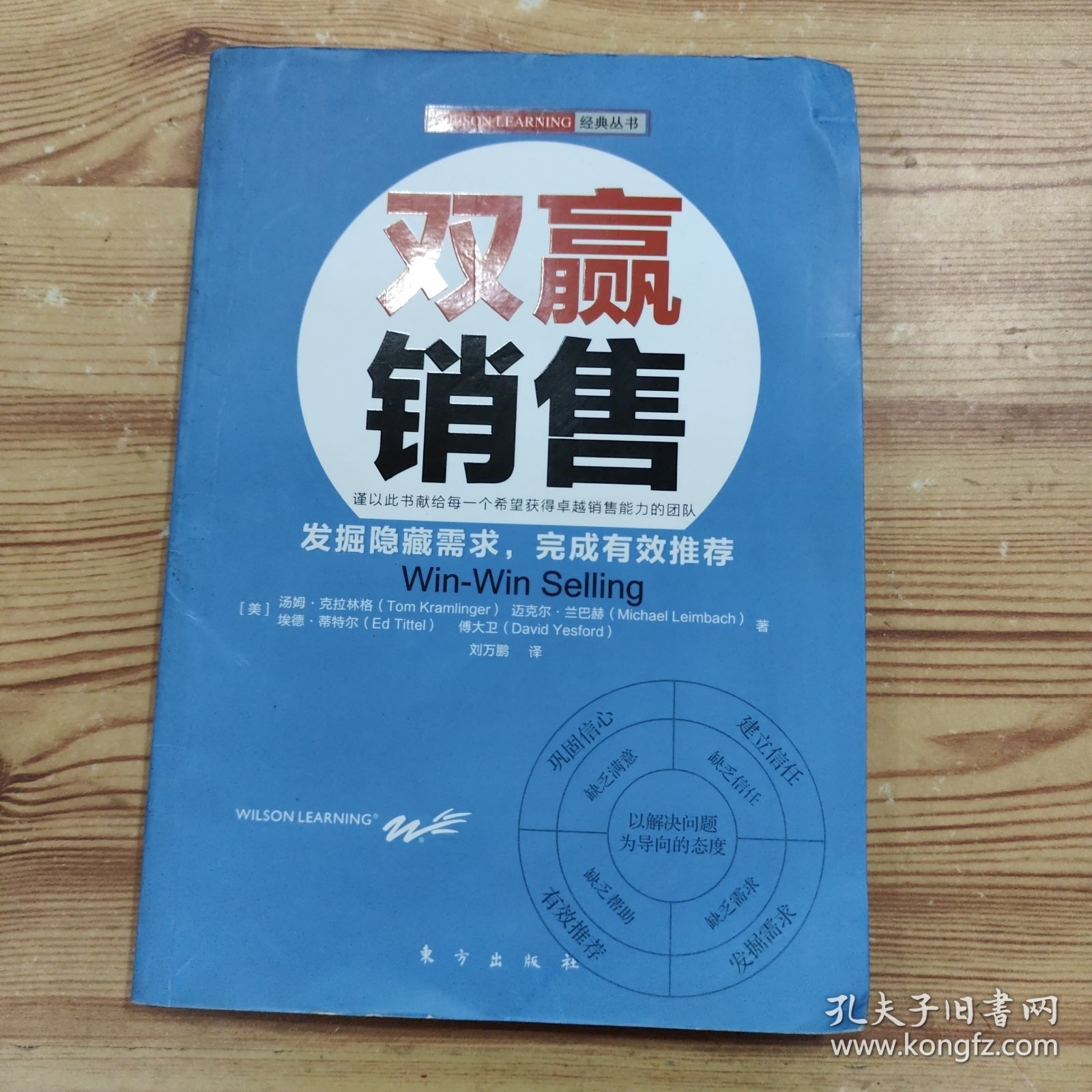 双赢销售：全球著名培训机构WILSON LEARNING的经典丛书之一发掘隐藏需求，完成有效推荐