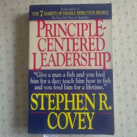 Principle-Centered Leadership. Stephen R. Covey. 英语进口原版