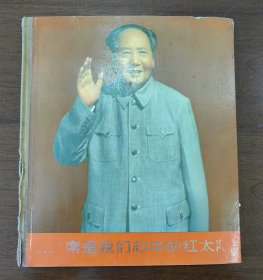 毛主席是我们心中的红太阳 （残本，存硬封面封底、20余页散页及版权页） 1967年1版1印