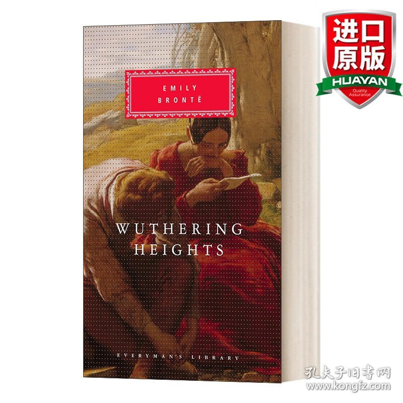 英文原版 Wuthering Heights 呼啸山庄 艾米莉·勃朗特 Everyman精装版 英文版 进口英语原版书籍