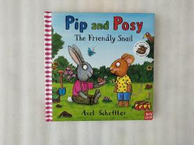 Pip and Posy The FriehdlY Snail【精装绘本】实物拍图