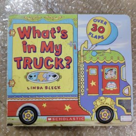 What's in my truck？英文原版纸板翻翻书