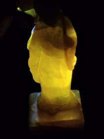 杨玉璇作，田黄石八仙人物印章一套。