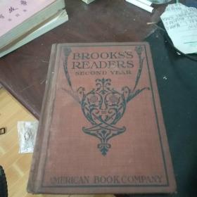 英文原版老书   Brooks's Readers