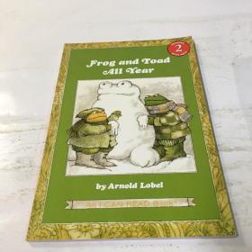 Frog and Toad All Year (I Can Read, Level 2)青蛙和蟾蜍的一年 英文原版